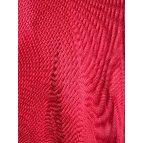 VTG Marithe Francois Girbaud Long Sleeve Distressed Grudge Red Crewneck Sz XXXL - Picture 9 of 12